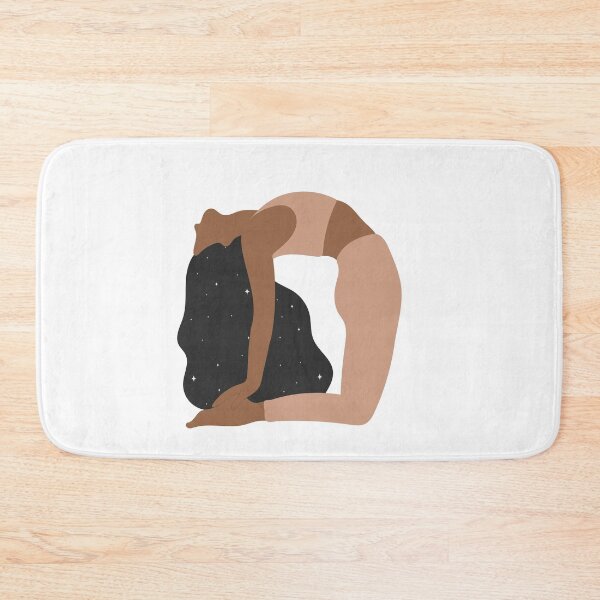 Item preview, Came Pose Yoga Galaxy Hair designed and sold by artsyvectors.