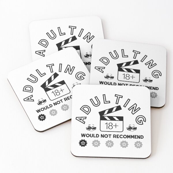 Item preview, Adulting Would Not Recommend Design designed and sold by LapuniStore.