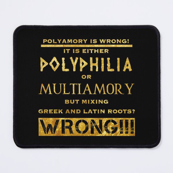 Item preview, Polyamory is wrong designed and sold by DotorEaon.