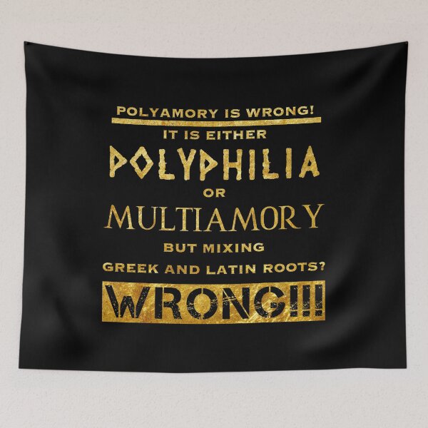 Item preview, Polyamory is wrong designed and sold by DotorEaon.