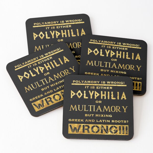 Item preview, Polyamory is wrong designed and sold by DotorEaon.