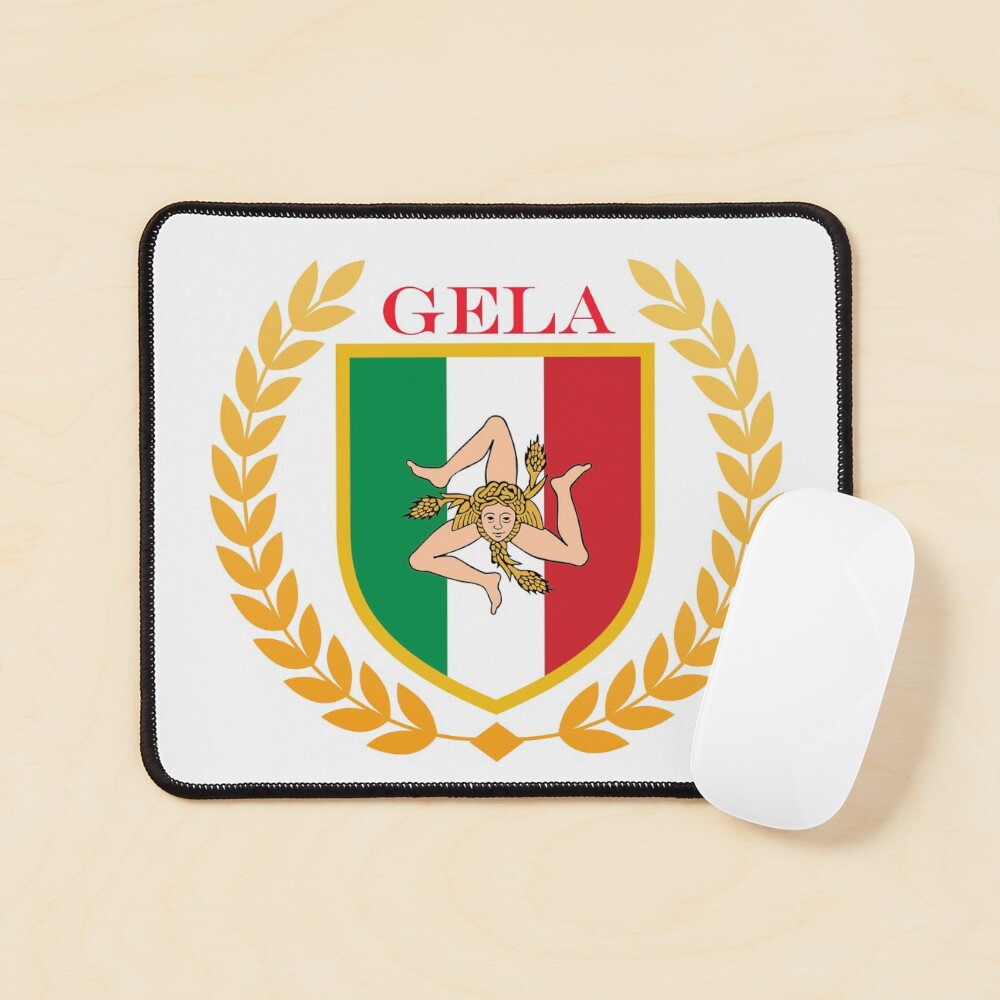 Gela Sicily Italy Mouse Pad