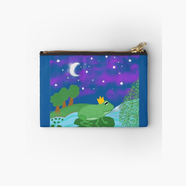 Item preview, Frog Prince | The Frog, Moon, and Lake designed and sold by fairytalearrrt.