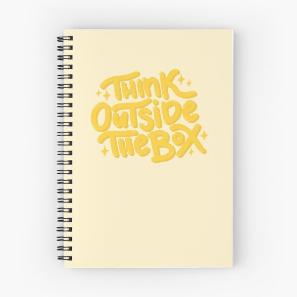 Item preview, Piense fuera de la caja amarillo designed and sold by PepAndGrace.