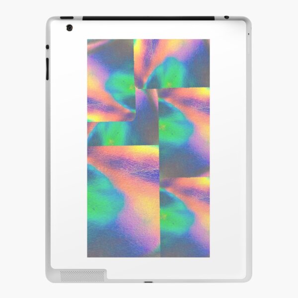 iridescent blocks iPad Skin