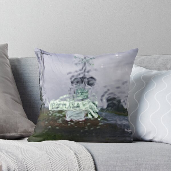 Item preview, Old train crossing through a rainy window designed and sold by James-Cole.