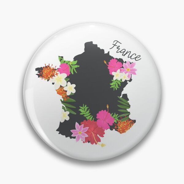 Item preview, Map of France, decorative map Art print  designed and sold by hannah-banana98.
