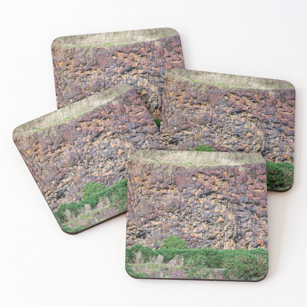 Item preview, Black and brown rocky cliff face texture 03 designed and sold by James-Cole.