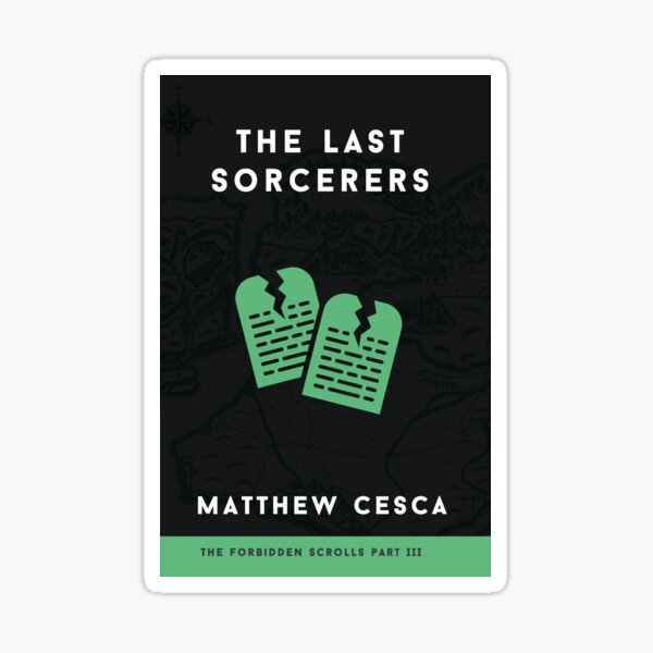 The Last Sorcerers Cover Sticker