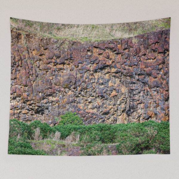 Item preview, Black and brown rocky cliff face texture 03 designed and sold by James-Cole.