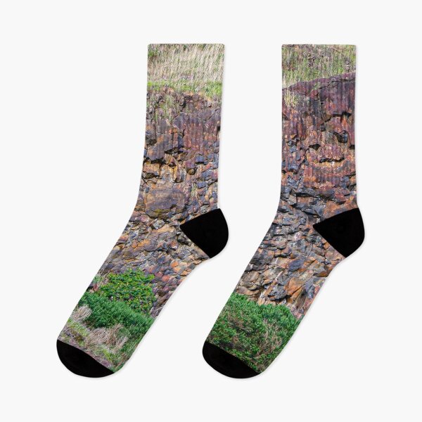 Item preview, Black and brown rocky cliff face texture 03 designed and sold by James-Cole.