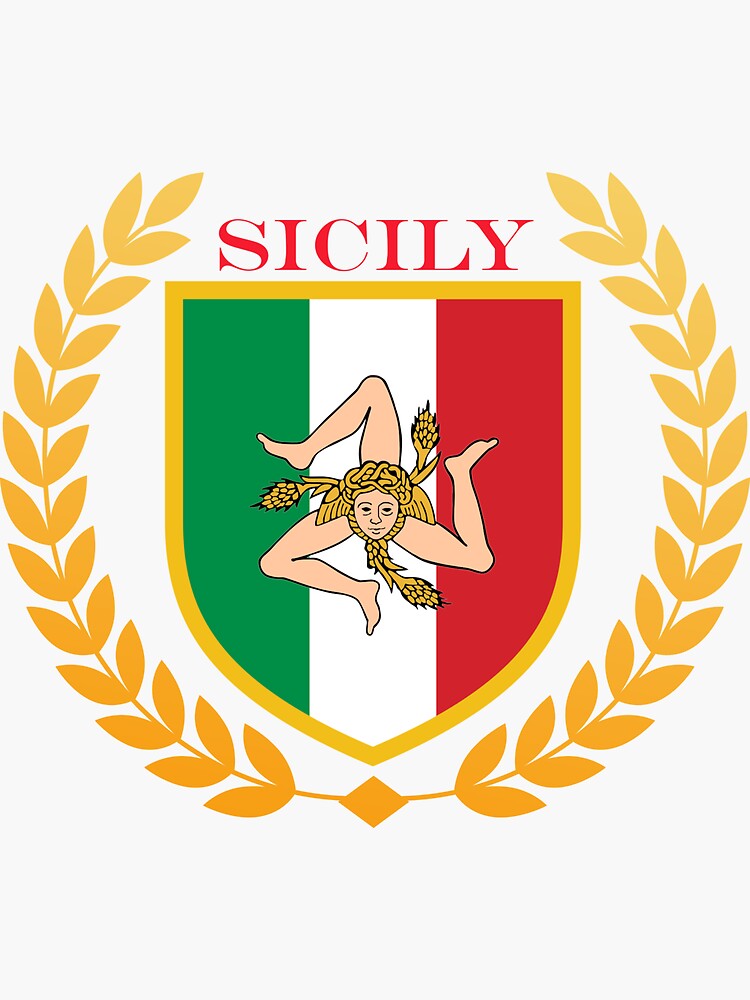 Thumbnail 3 of 3, Sticker, Sicily Italy designed and sold by ItaliaStore.