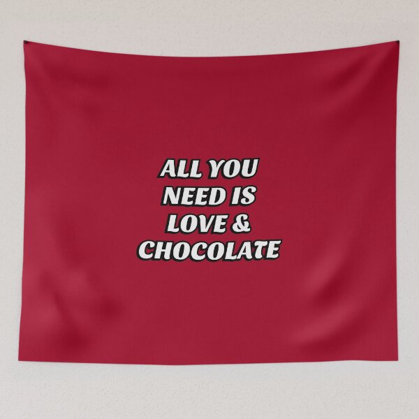 Item preview, All you need is love & chocolate   designed and sold by Inspirationmotivation.