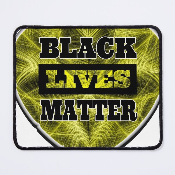 Item preview, DA FS Black Lives Matter Gold Heart V1© designed and sold by OmarHernandez.