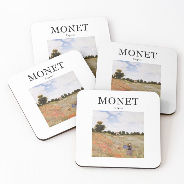 Item preview, Amapolas de Claude Monet designed and sold by ind3finite.
