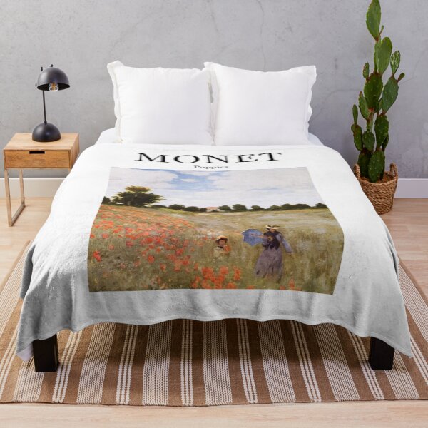 Item preview, Amapolas de Claude Monet designed and sold by ind3finite.