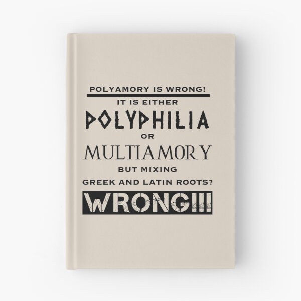 Item preview, Polyamory is wrong (5) designed and sold by DotorEaon.