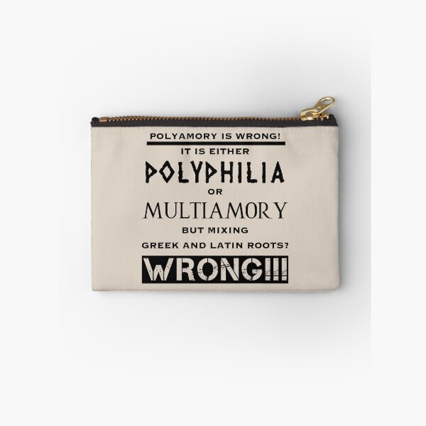 Item preview, Polyamory is wrong (5) designed and sold by DotorEaon.
