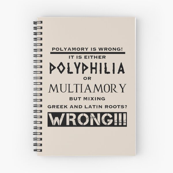 Item preview, Polyamory is wrong (5) designed and sold by DotorEaon.
