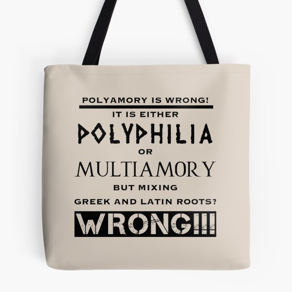 Item preview, Polyamory is wrong (5) designed and sold by DotorEaon.