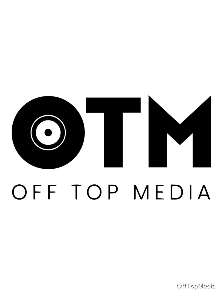 Thumbnail 4 of 4, iPhone Case, OTM (Blk/Wht) designed and sold by OffTopMedia.
