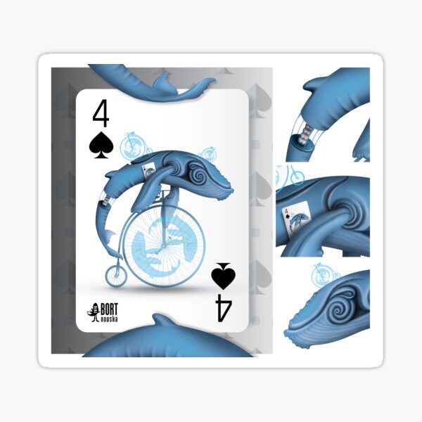 WhaloBike / Cards for my arts Sticker
