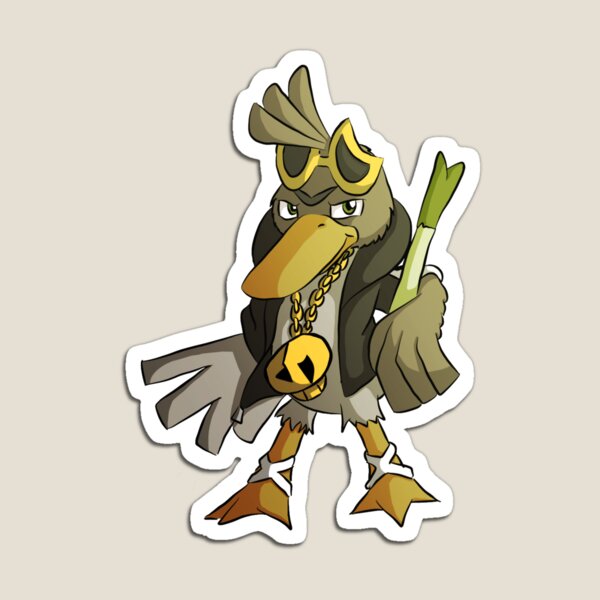 Pokemon Square sticker Farfetch'd Farfetchd