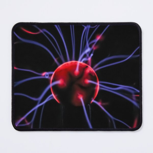 Item preview, Close up plasma ball strands of blue violet purple and red designed and sold by James-Cole.