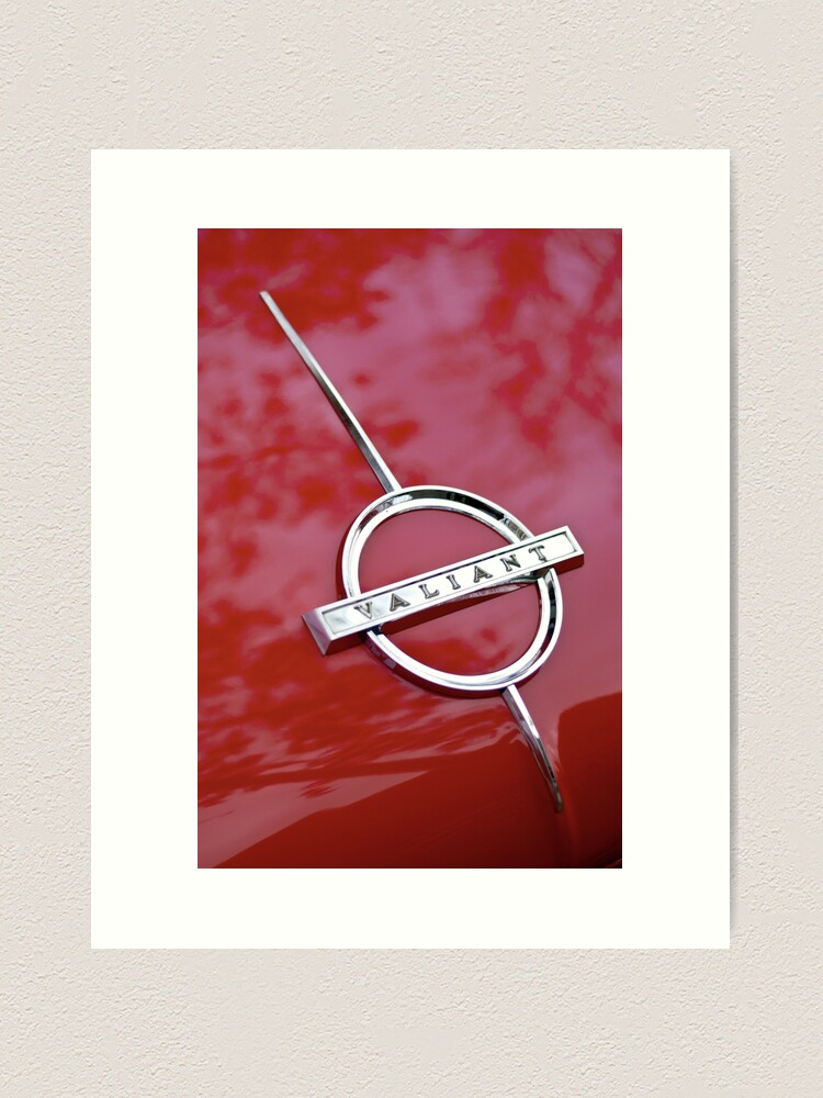Alternate view of Red Valiant Art Print