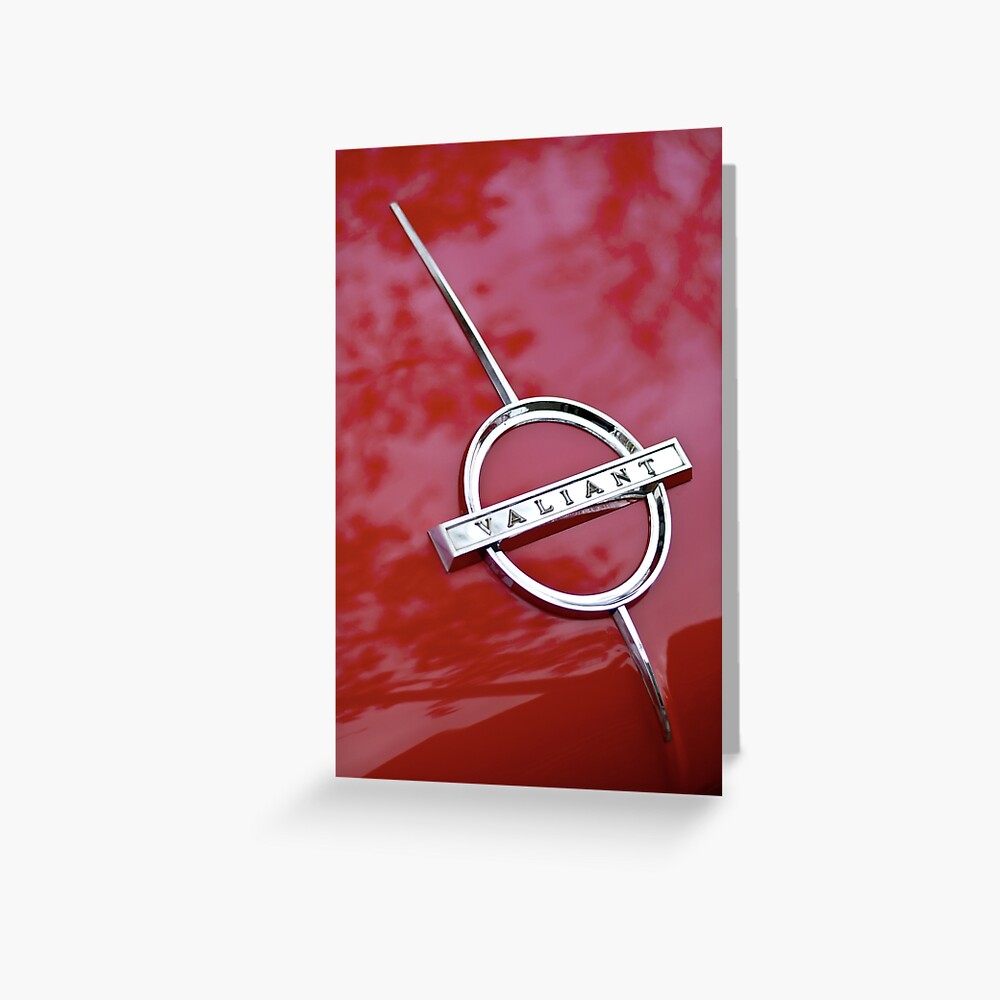 Red Valiant Greeting Card