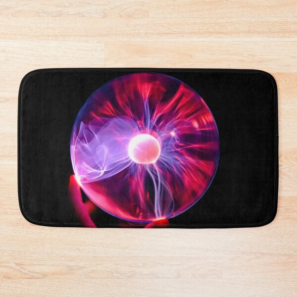 Item preview, Hand holding plasma ball blue violet purple and red designed and sold by James-Cole.
