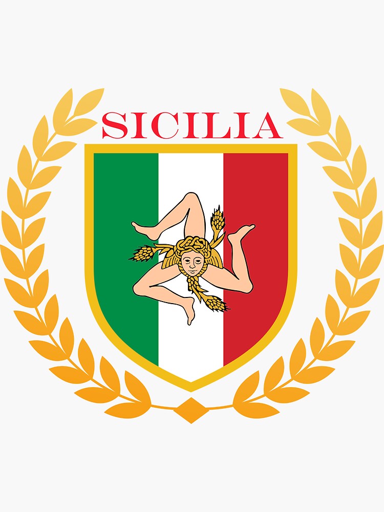 Artwork view, Sicilia Italy designed and sold by ItaliaStore