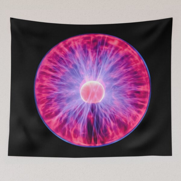 Item preview, Chaotic plasma ball blue violet purple and red designed and sold by James-Cole.