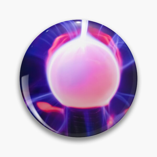 Item preview, Plasma ball close up blue violet purple and red designed and sold by James-Cole.