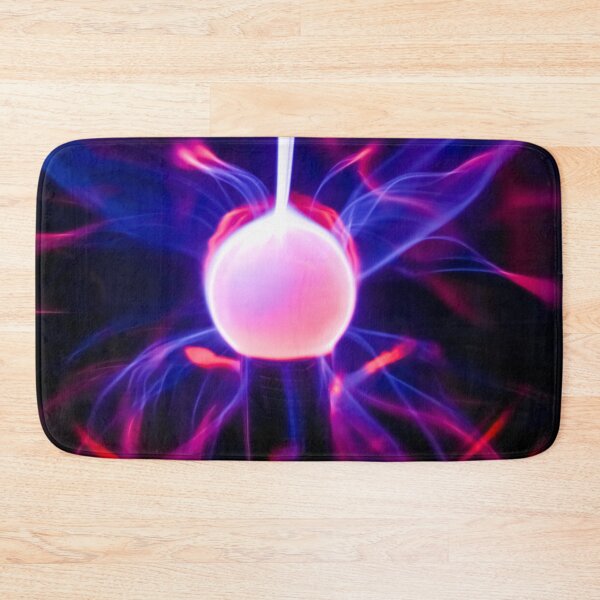 Item preview, Plasma ball close up blue violet purple and red designed and sold by James-Cole.