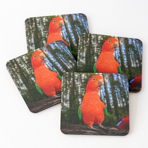 Item preview, Australian King Parrot standing tall and proud designed and sold by James-Cole.