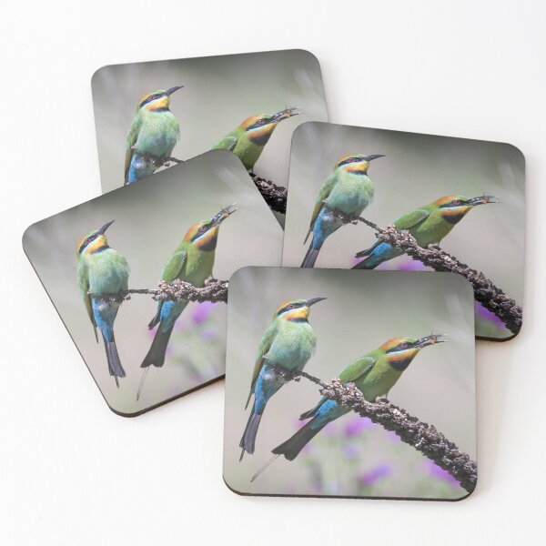 Item preview, Pair of rainbow bee-eaters. designed and sold by DaveBassett.