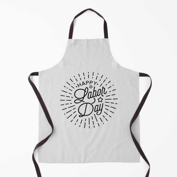 Item preview, Monoline Happy Labor Day Holiday Typography designed and sold by AweSoMe Shirts.