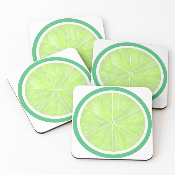 Item preview, Minimalist Lime Slice Print Pattern  designed and sold by hannah-banana98.