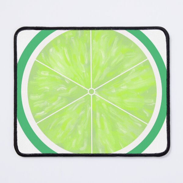 Item preview, Minimalist Lime Slice Print Pattern  designed and sold by hannah-banana98.