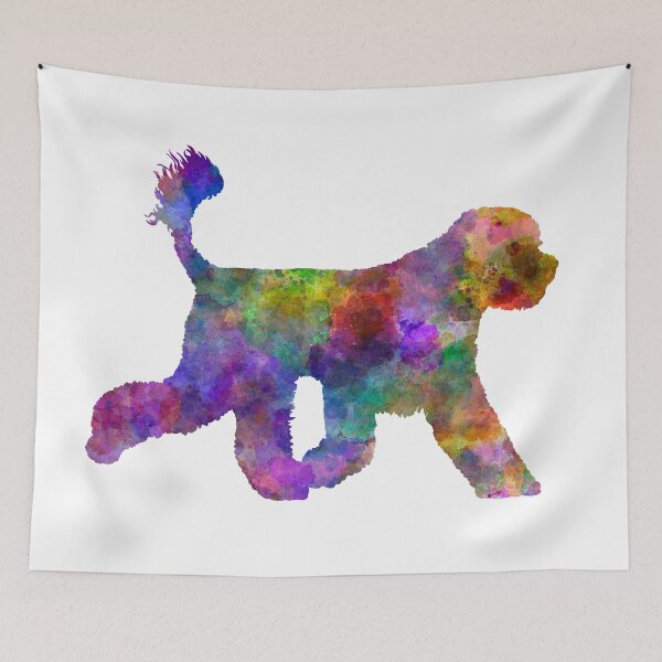 Item preview, Portuguese Water Dog in watercolor designed and sold by paulrommer.