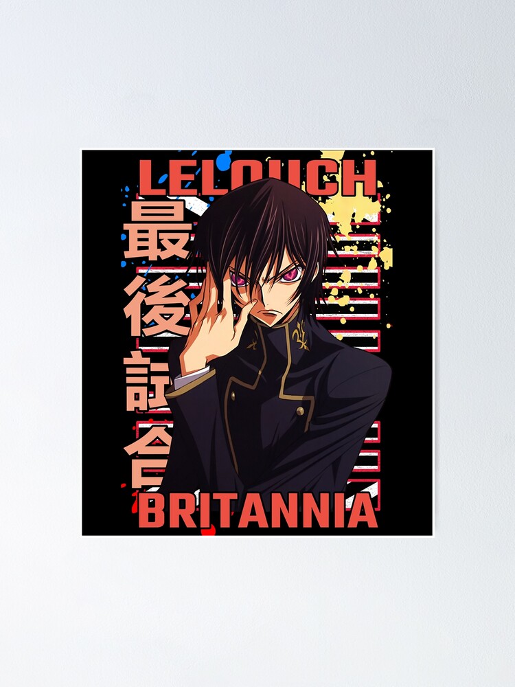 Lelouch Lamperouge Matte Finish Poster Paper Print - Animation