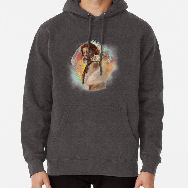 Feather Pullover Hoodie