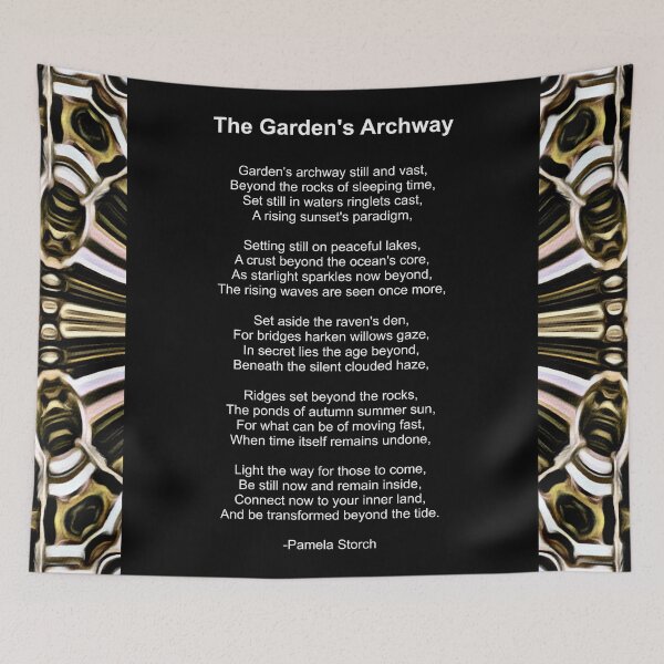 Item preview, The Garden's Archway Poem designed and sold by Pamela Storch.