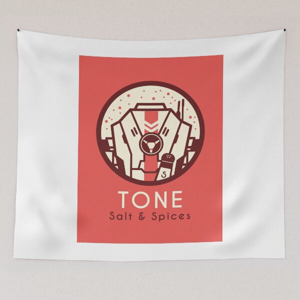 Item preview, Words First person shooter Titanfall Game Video Dashboard Tone Salt and Spices emblem designed and sold by TitanfallBlaney.