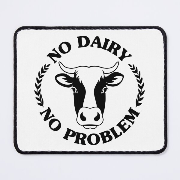 Item preview, No Dairy No Problem Vegan Theme designed and sold by JumboExclusive.
