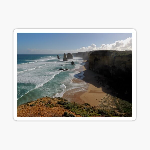 The Twelve Apostles, Great Ocean Road, Victoria, Australia Sticker