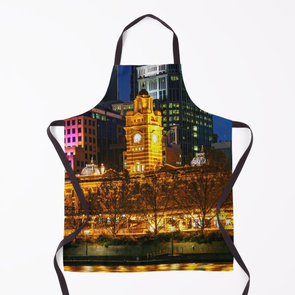Item preview, Colourful waterfront of Flinders street station historic building designed and sold by James-Cole.