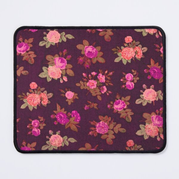 Item preview, French Textile Rose Print Pink designed and sold by RapTops.