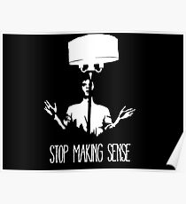 David Byrne - Lamp Poster